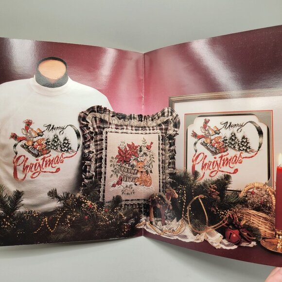 Stoney Creek Collection Tidings of Joy Cross Stitch Pattern Book #90 - Picture 3 of 4